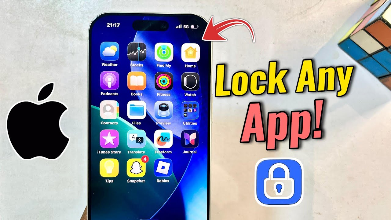 How to Lock Apps on iPhone! 