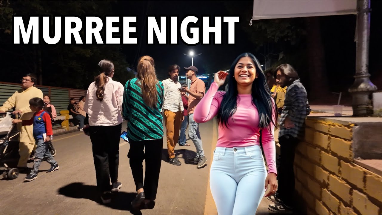 🇵🇰The Most Famous Nights of Murree: Serenity and Magic in the Hills | 4K Walking Tour 2025