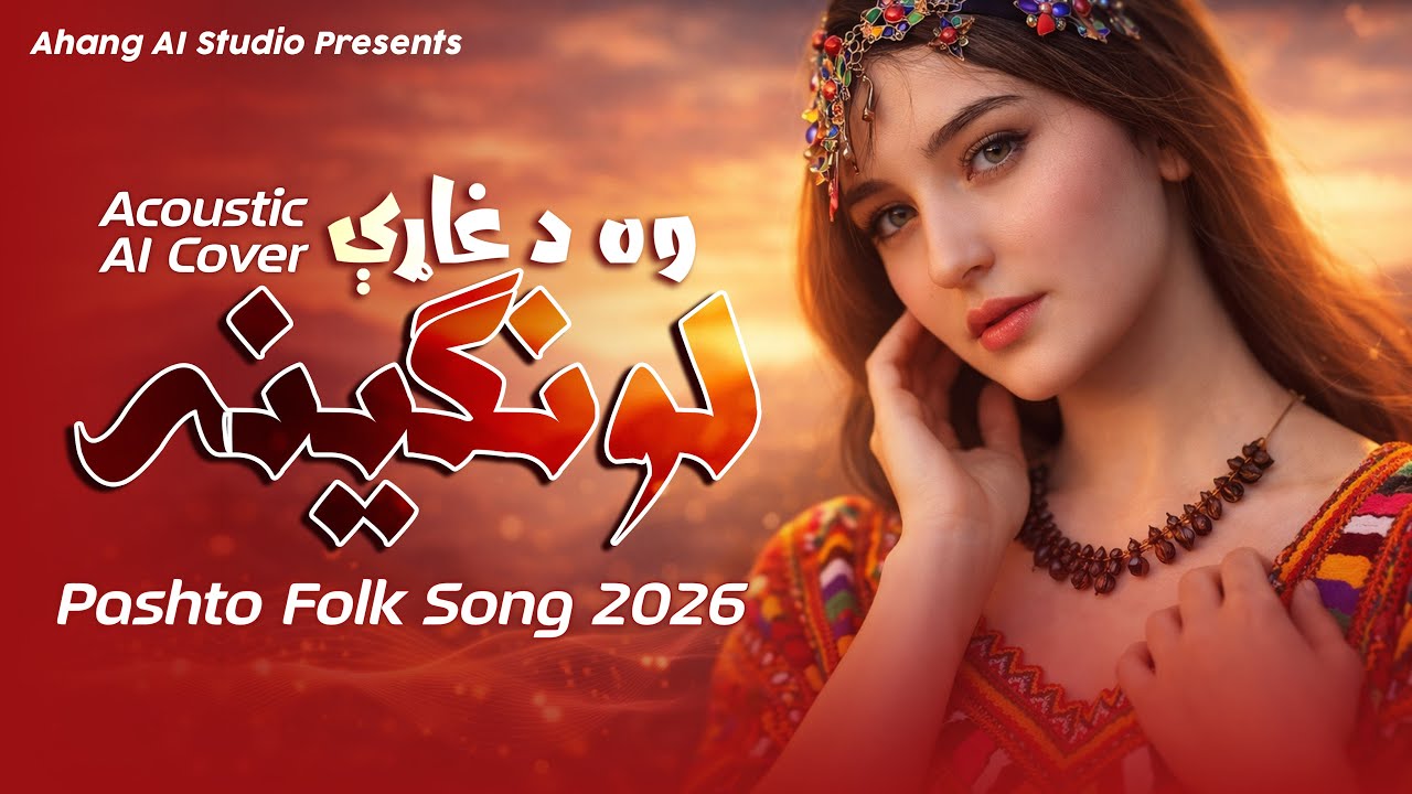 Wa Da Ghari Lawangeena (Acoustic AI Cover) | Female Vocals | Pashto Folk Song 2026 | Ahang AI Studio