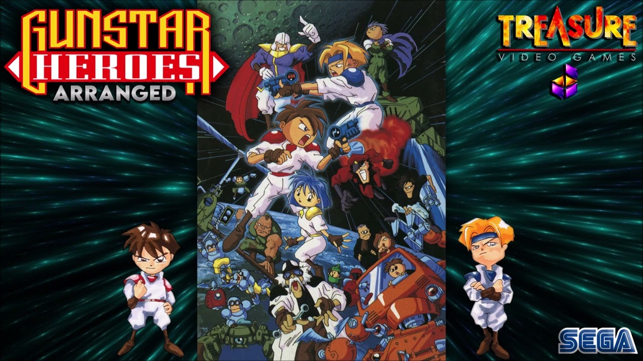 GUNSTAR HEROES *Arrange* -04- Theme of Seven force (SEGA GEN/MD) - OST