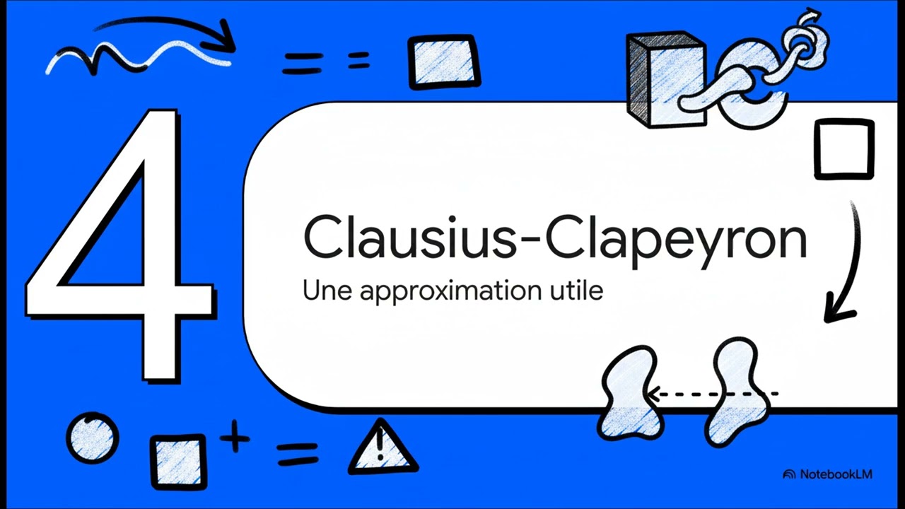Thermodynamique des Équilibres (chapitre équilibre physique)
