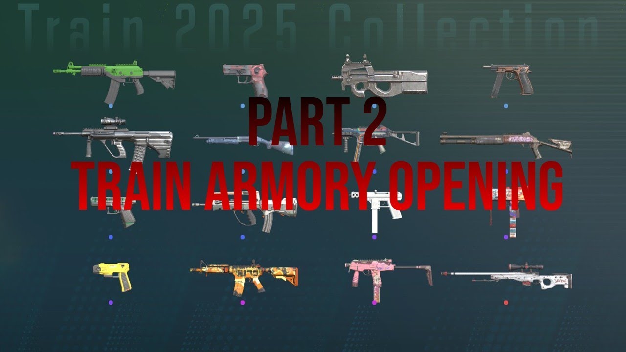 CS2 Armory Pass Train 2025 Openings (45 Stars) #Part 2