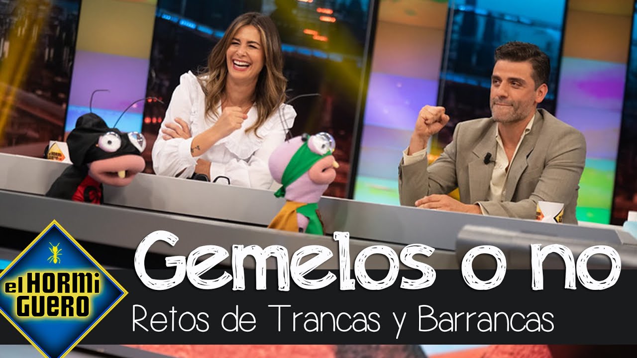 Oscar Isaac saca sus superpoderes con el reto de Trancas y Barrancas - El Hormiguero