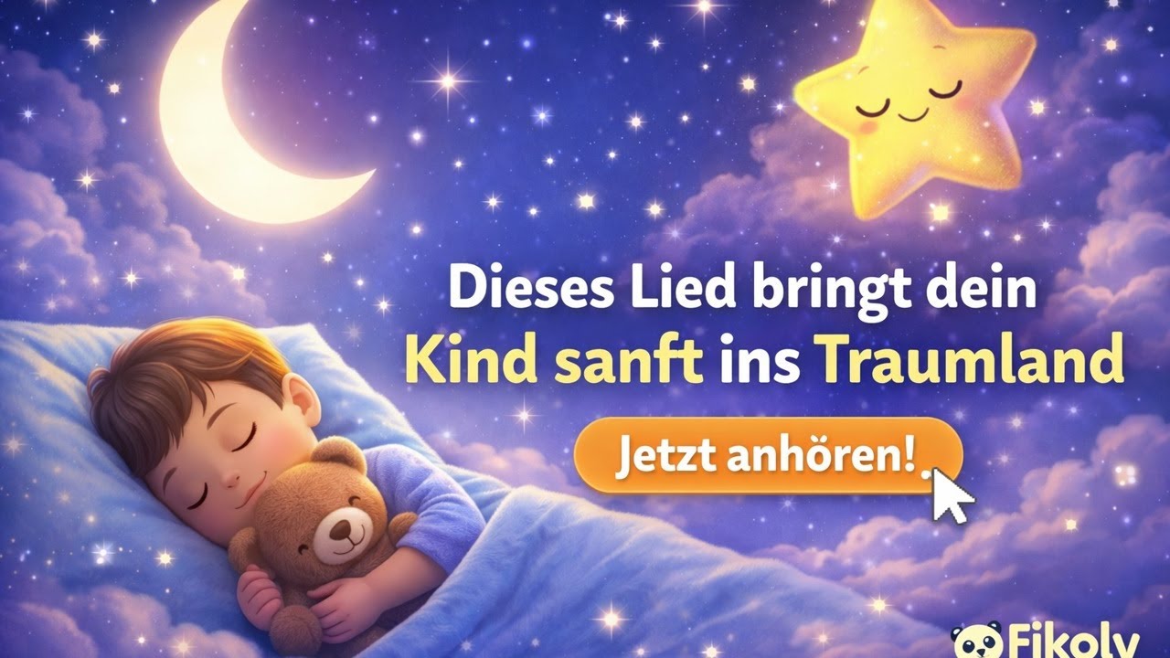 🌙✨ „Leise, Leise – Schlaf, kleiner Stern“ 🎶💤 | Fikoly Einschlaflied