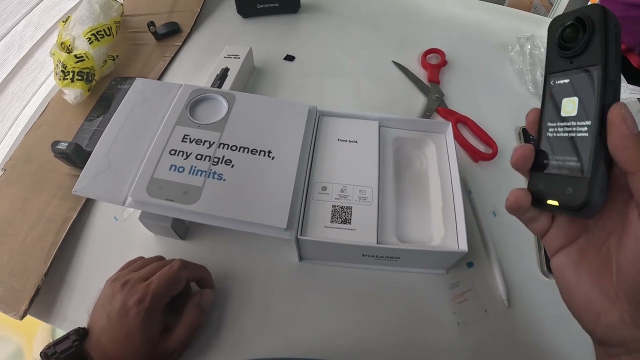 İnsta360 x5 Kutu Açılımı Ve İlk İnceleme, kanoda yeni destekçimiz