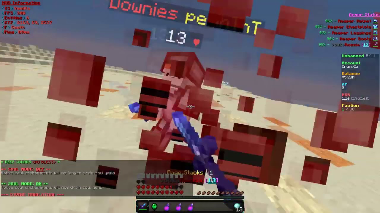 'Tons of 14lore kills'' FantasyCloud Cosmicpvp Test  read desc