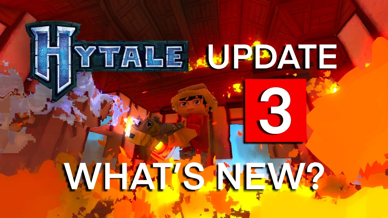HYTALE Update 3: What's New?