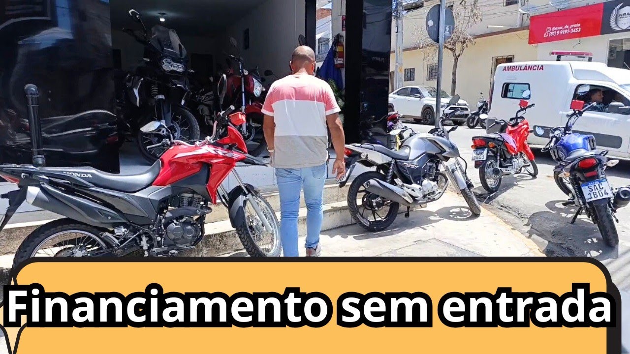 LOJA DE MOTOS EM CARUARU PE/ FLÁVIO MOTOS financiamento com 0 de entrada 