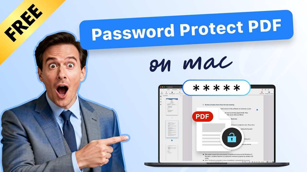 Как бесплатно защитить паролем PDF-файл на Mac