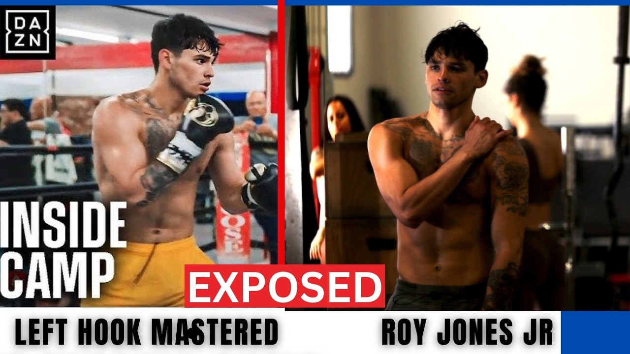 INSIDE CAMP: Ryan Garcia Perfects His DEADLY Left Hook With Roy Jones Jr Before Mario Barrios Fight
