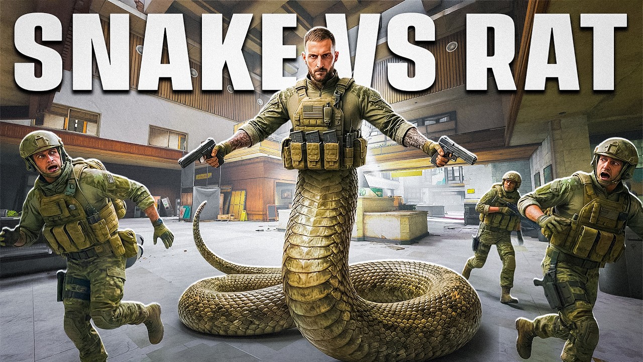 WHEN A SNAKE EATS A RAT! | Arena Breakout Infinite
