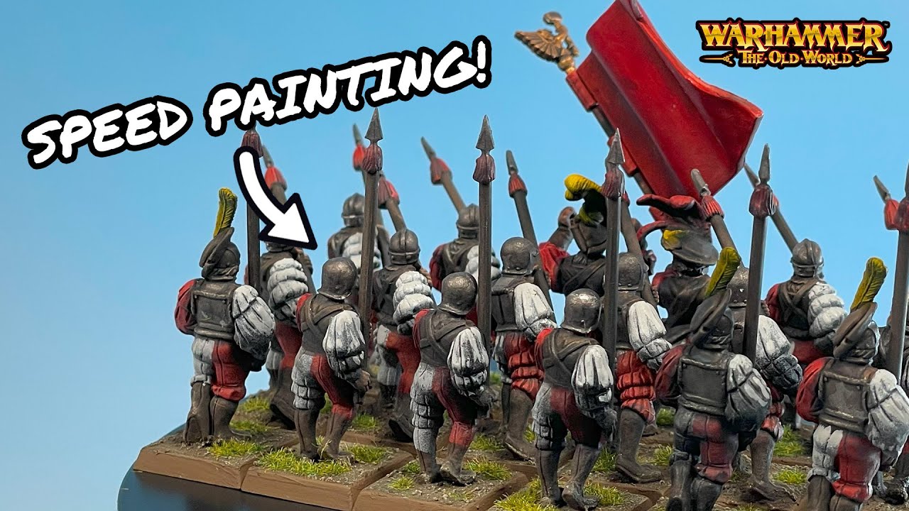 Speed Painting Empire of Man Tutorial | Warhammer Fantasy & Old World