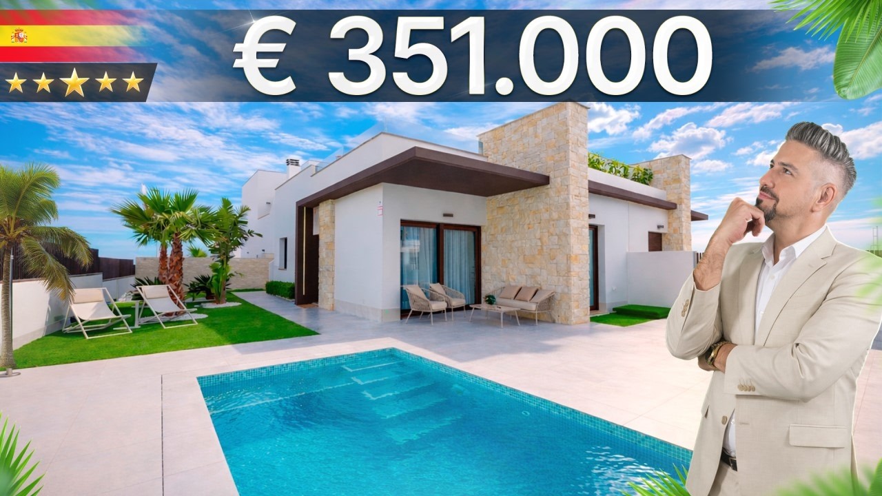 Вот что можно купить в Испании за 351 000 евро 🇪🇸 | Вилла с частным бассейном в Вистабелле