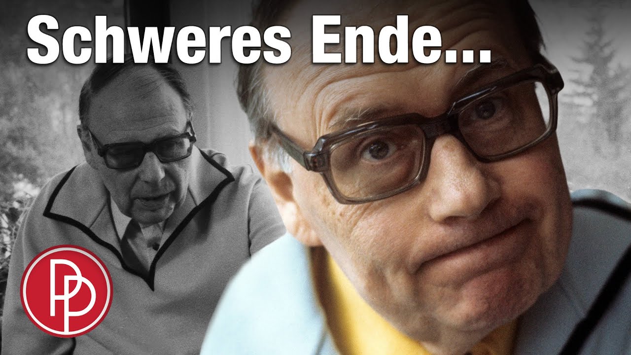 Tragische letzte Jahre: Daran starb Heinz Erhardt • PROMIPOOL