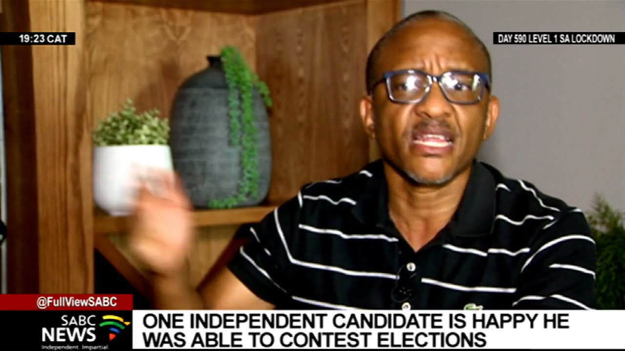 One Independent Candidate is elated to contest in the municipal elections