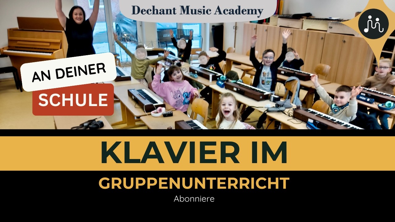 🎹 Von Null zum Traum: Klavier an Schulen für alle Kinder | Dechant Music Academy
