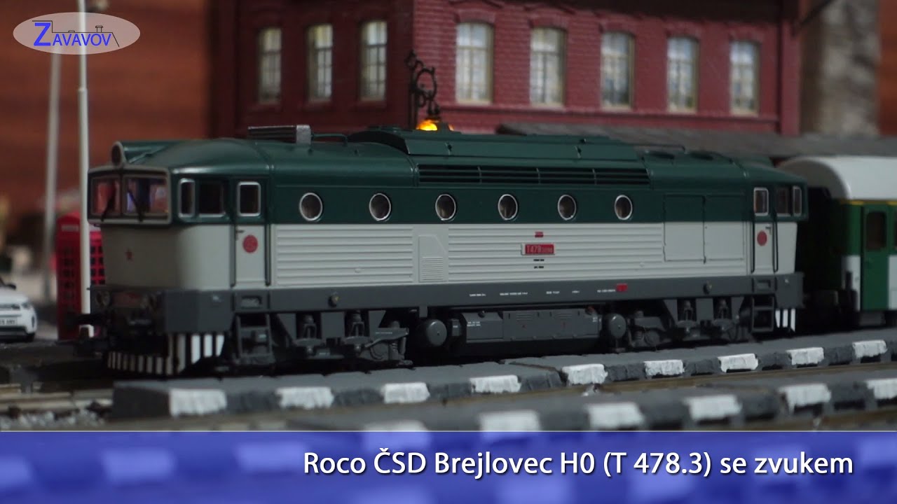 Roco ČSD Brejlovec H0 (T 478.3) se zvukem