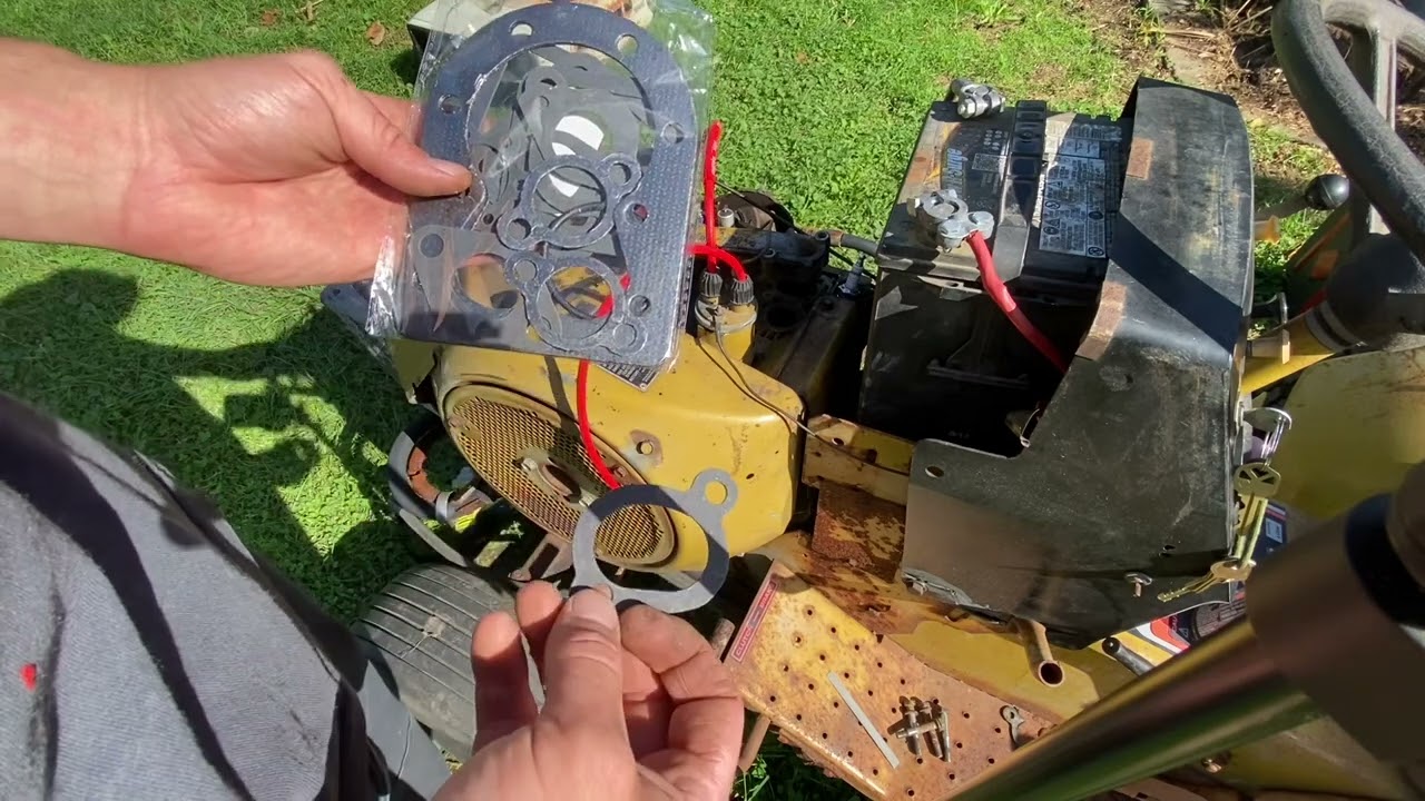 Sears garden tractor part 2