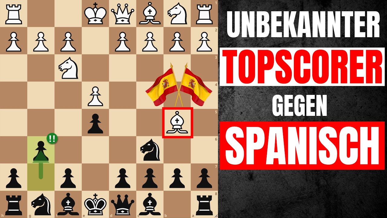 Diese Geheimwaffe gegen die spanische Eröffnung kennt fast niemand (3...g6)