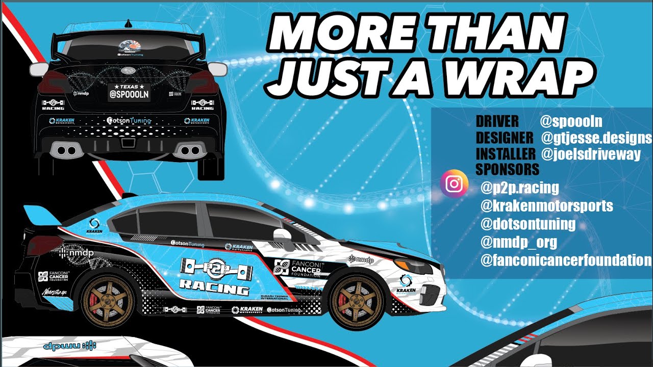 Behind the Design: A Subaru WRX Livery With a Life-Saving Mission