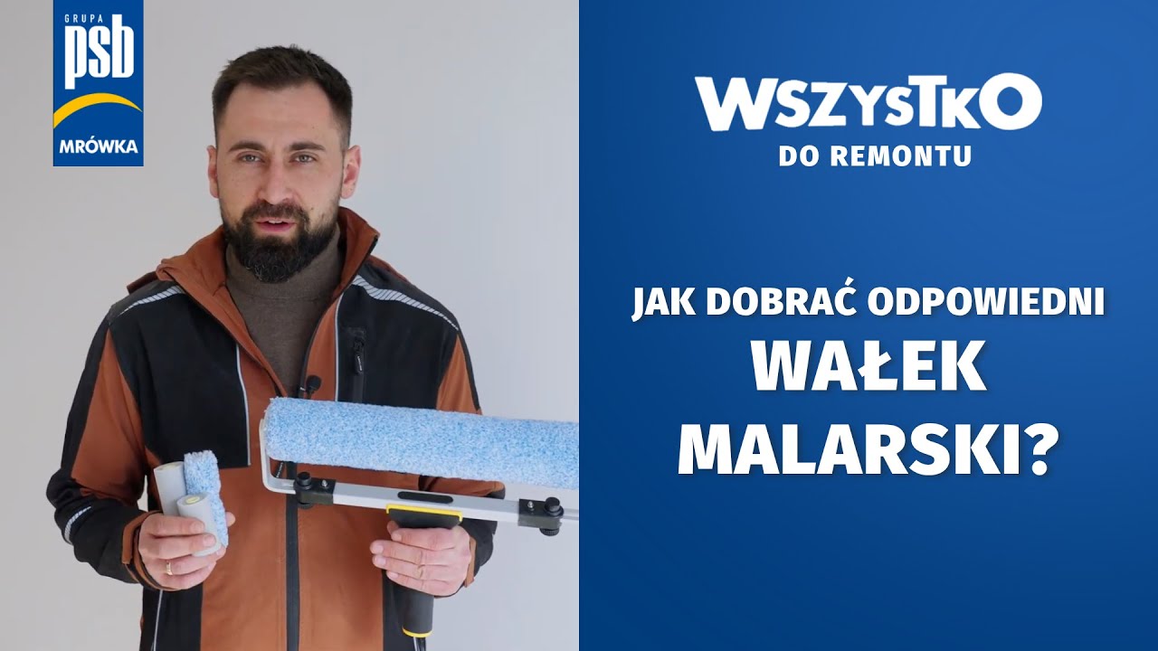 Jak dobrać odpowiedni wałek malarski? 