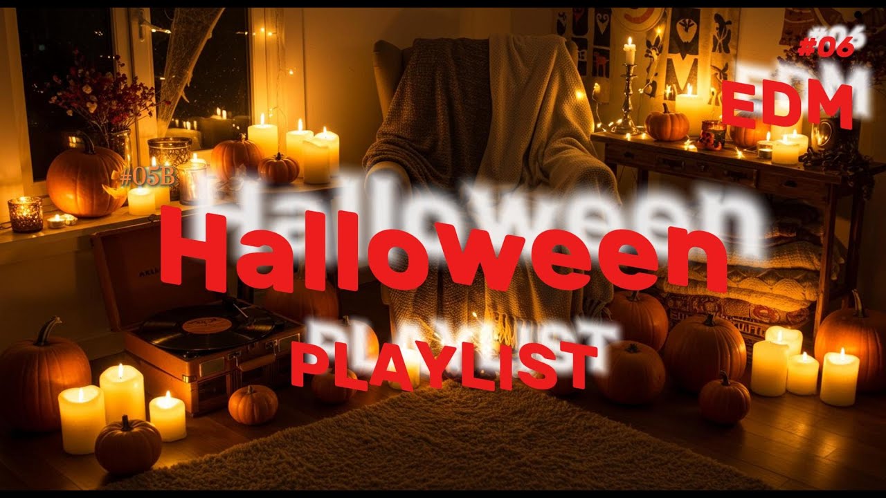 Halloween Vibes Playlist 2025 | Spooky, Chill & Fun Music Mix Halloween EDM