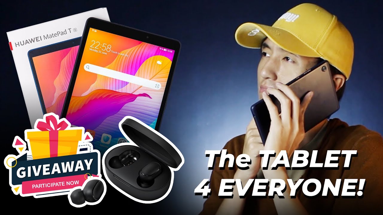 CHEAPEST TABLET for ONLINE CLASSES 2020 - Huawei MatePad T(8) - THE TABLET FOR EVERYONE + GIVEAWAY!