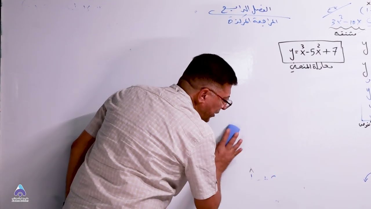 المراجعة المركزة الفصل الرابع في ساعة واحدة ||رياضيات الثالث مهني || تحطيم الرياضيات