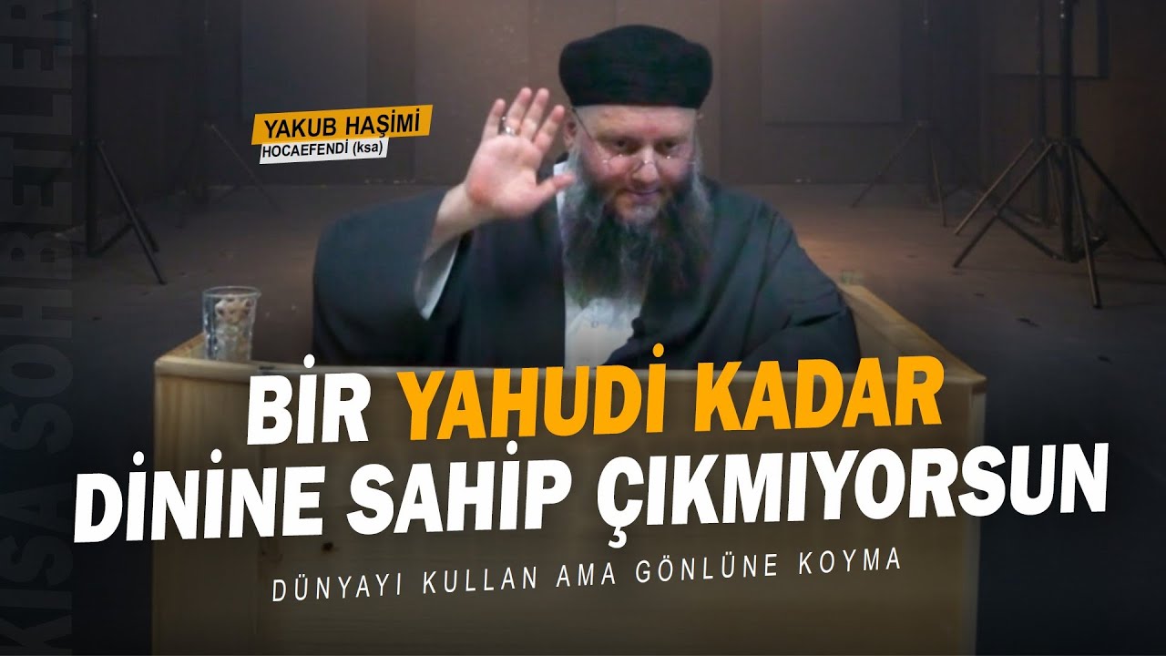 ''İçki Satan Bakkala Boykot Uyguluyor musun?'' | Yakub Haşimi Hocaefendi (ksa)