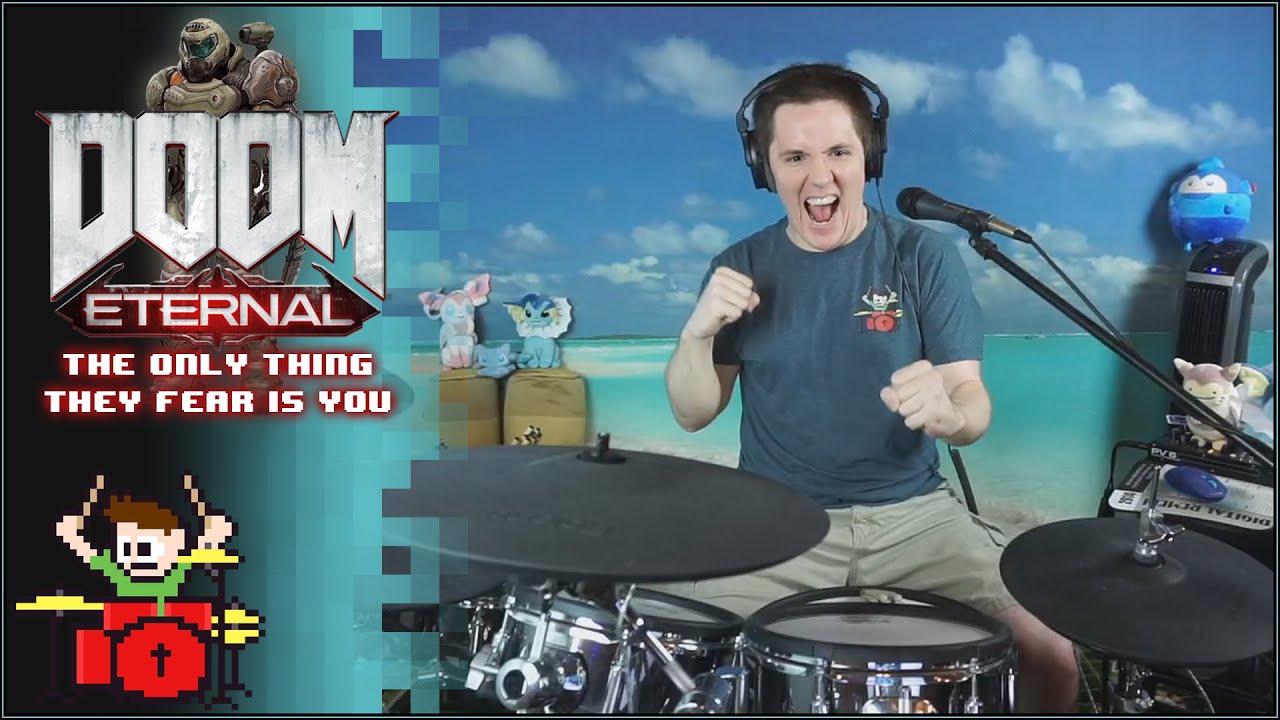 The Only Thing They Fear Is You (Revised) On Drums!