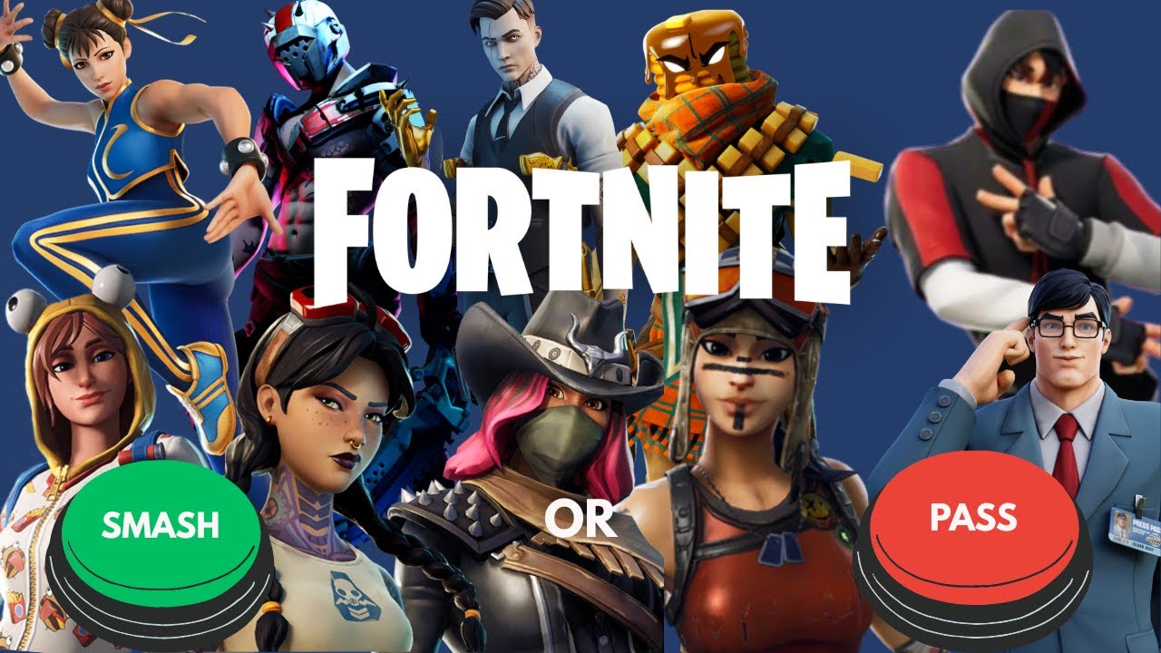 Smash or Pass: Fortnite Battle Pass Skins