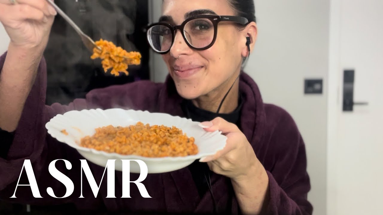 ASMR | FAZENDO E COMENDO MIOJO NA MADRUGADA (mukbang)