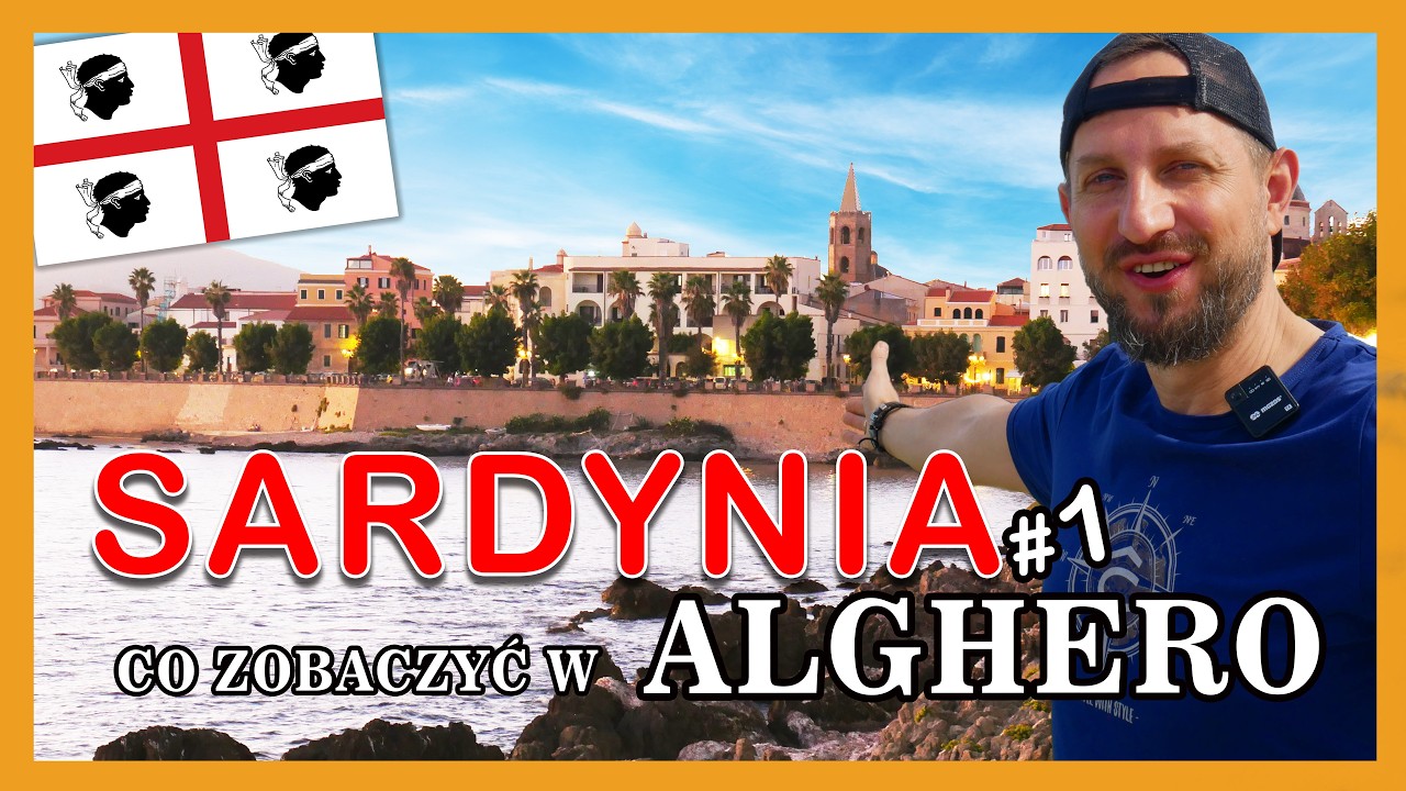 Sardynia #1 - Alghero - Przylot , Dojazd i Pierwsze Kroki w Mieście, Malownicze uliczki | Czy warto?