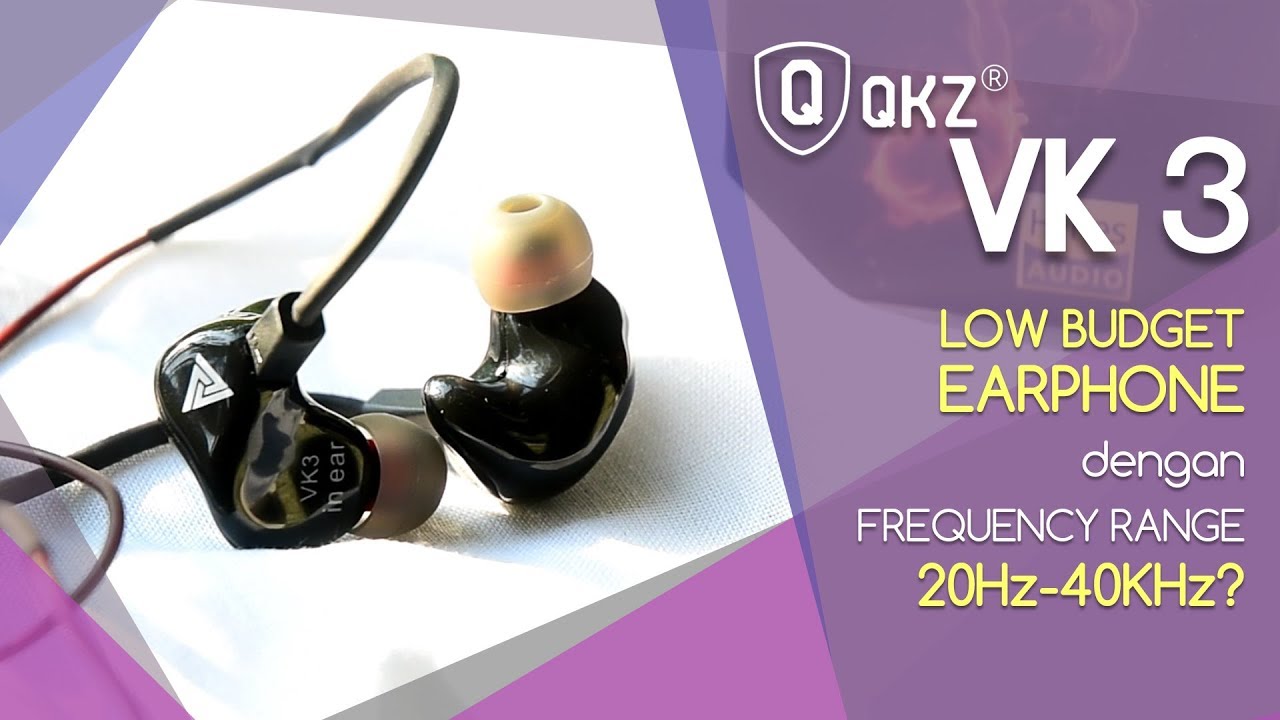 review QKZ VK3 unboxing dan setelah 3 bulan pemakaian
