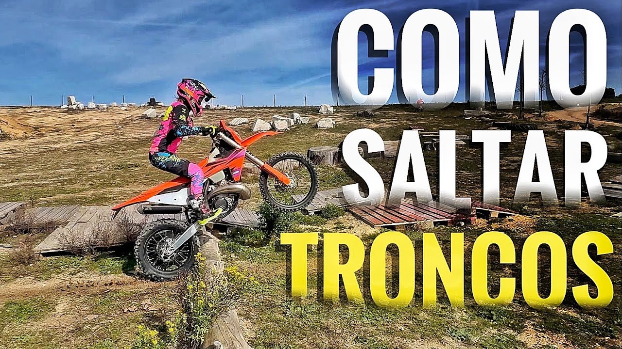 Como Saltar troncos o Piedras con tu moto de enduro o moto Trail