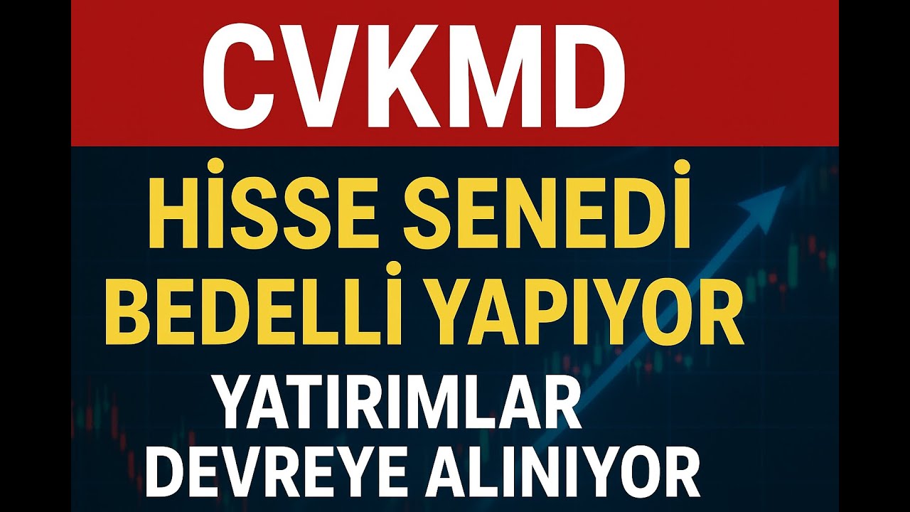 CVKMD, HİSSE , YATIRIMLARI DEVREYE ALIYOR.  Bu bedelli oyunu değil şirket parayı nereye harcıyor.?