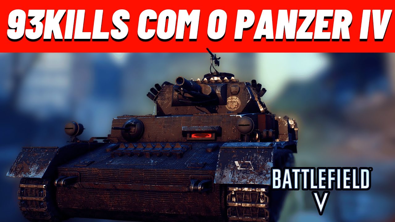 PANZER IV: O  MELHOR TANK PRA MATAR MUITO💥kd=93💥 - BATTLEFIELD V