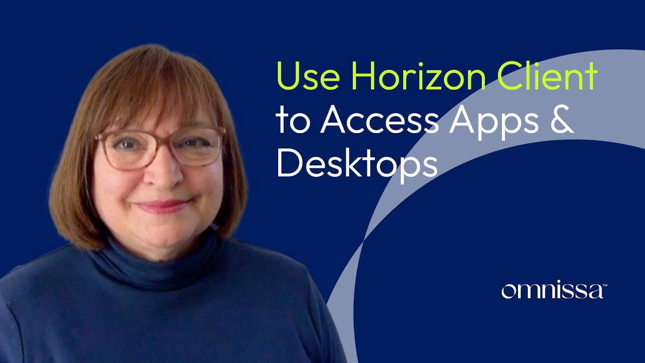 Using Horizon Client to Access Desktops and Apps