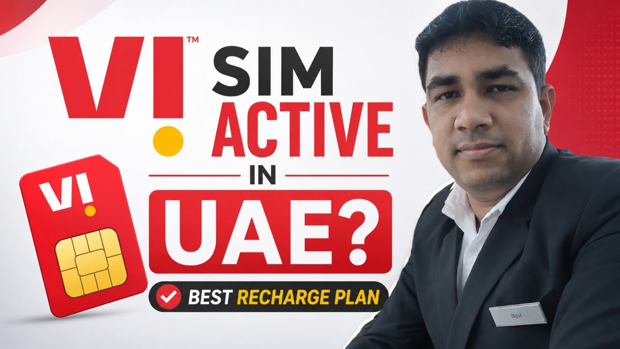 Vi SIM Active in UAE: Best ₹179 Recharge Plan | How to Keep Vodafone SIM Active