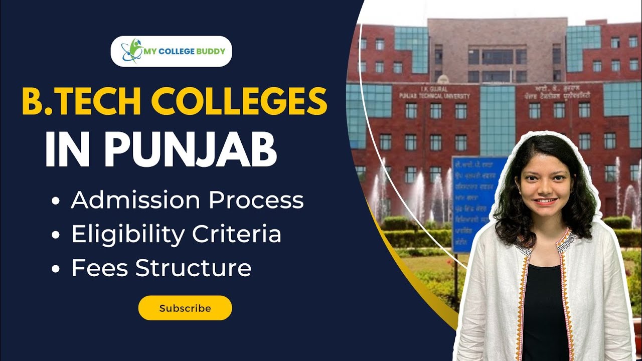 Top 5 B.Tech Colleges in Punjab - Rankings, Fees, Exam, Specializations, Placements! #btechcolleges