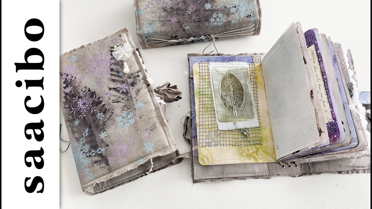 Junk Journal Flip Through - Winter Wonderland Series