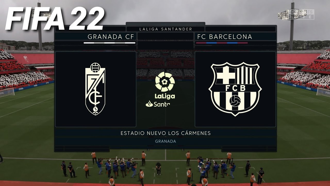 FIFA 2 PS4  | Granada CF vs FC Barcelona - La Liga - Full Gameplay