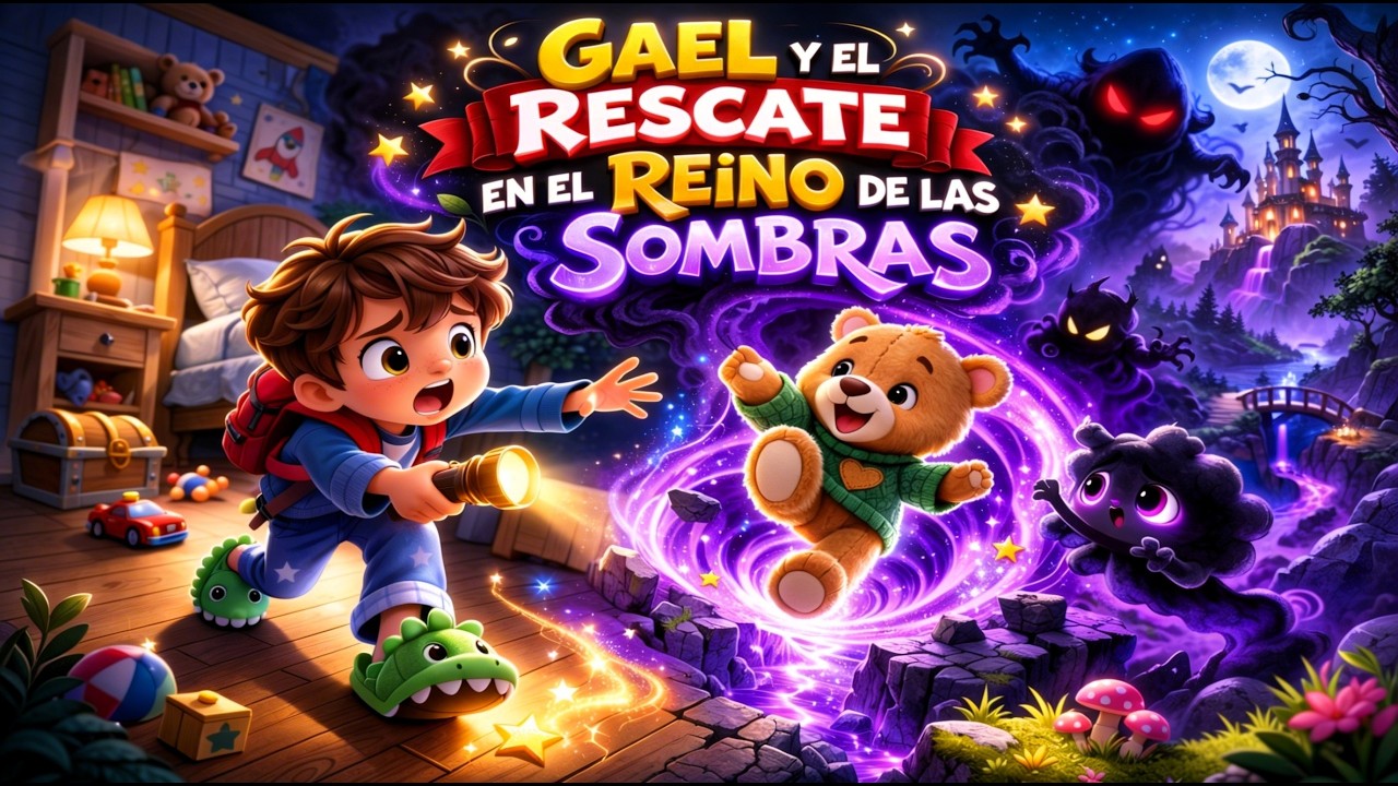 Gael y el Rescate en el Reino de las Sombras - Cuento Ilustrado para Niños