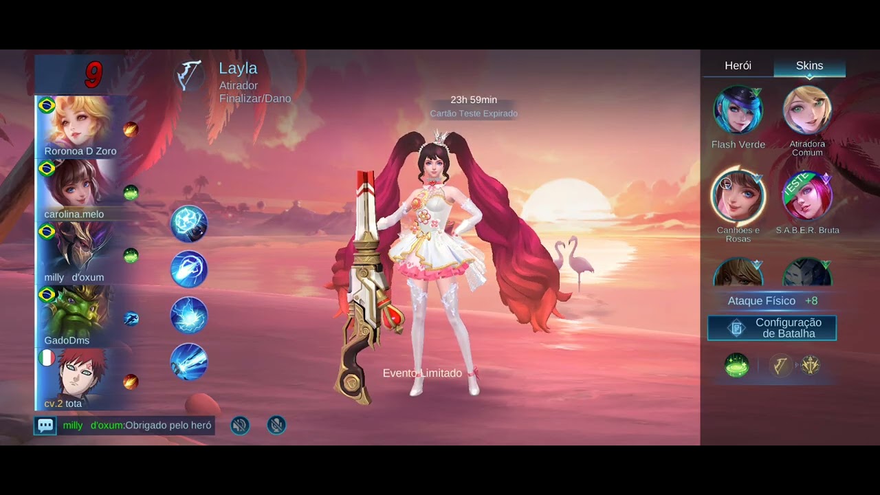 MLBB ( Mobile Legends ) modo Rixa.
