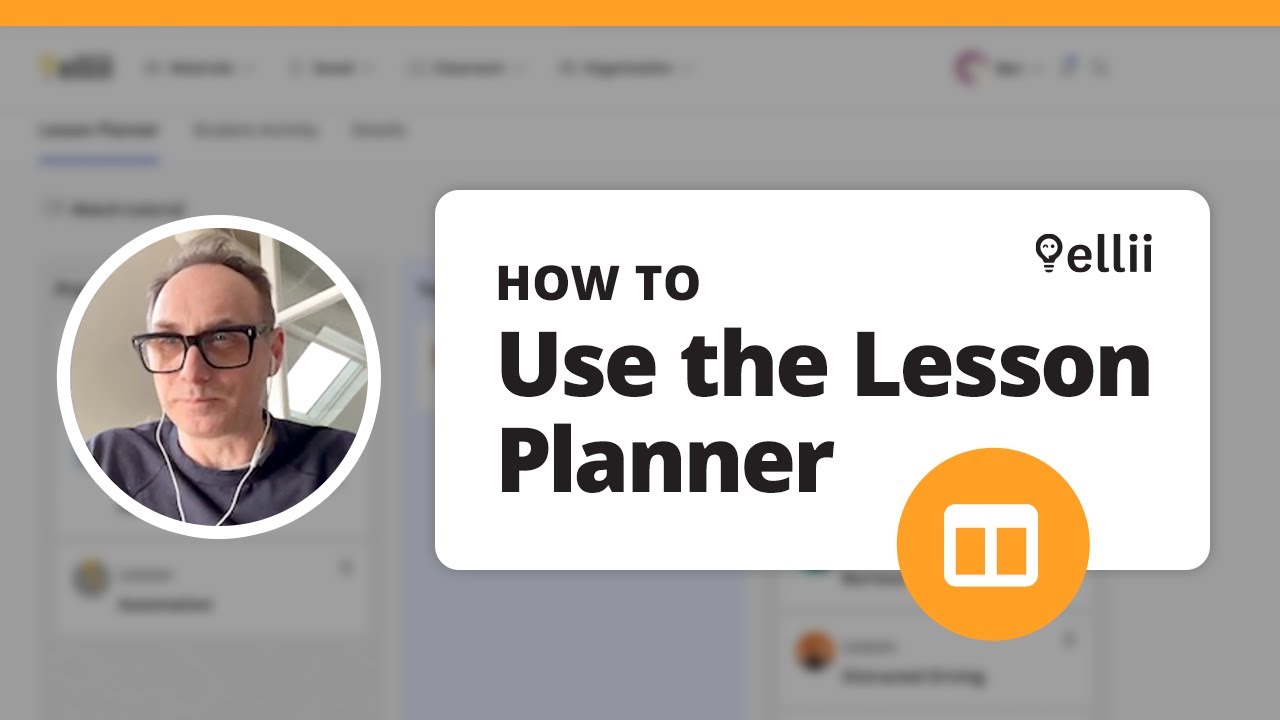 How to Use the Lesson Planner