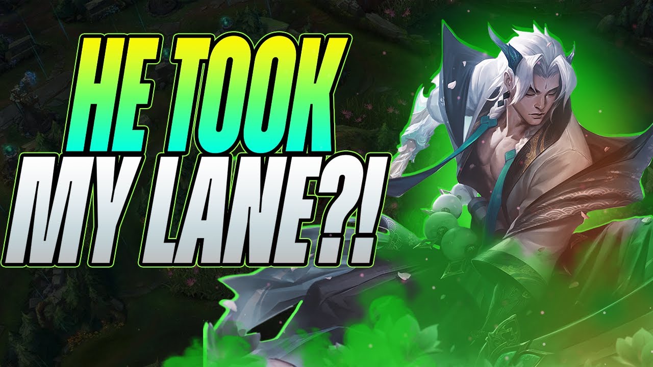 THIS GUY STOLE MY LANE BUT I DESTROYED THEM ANYWAY! - League of Legends