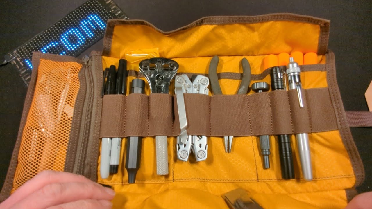 Lochby Tool Roll in Action: How to Organize Your Everyday Carry @lochby