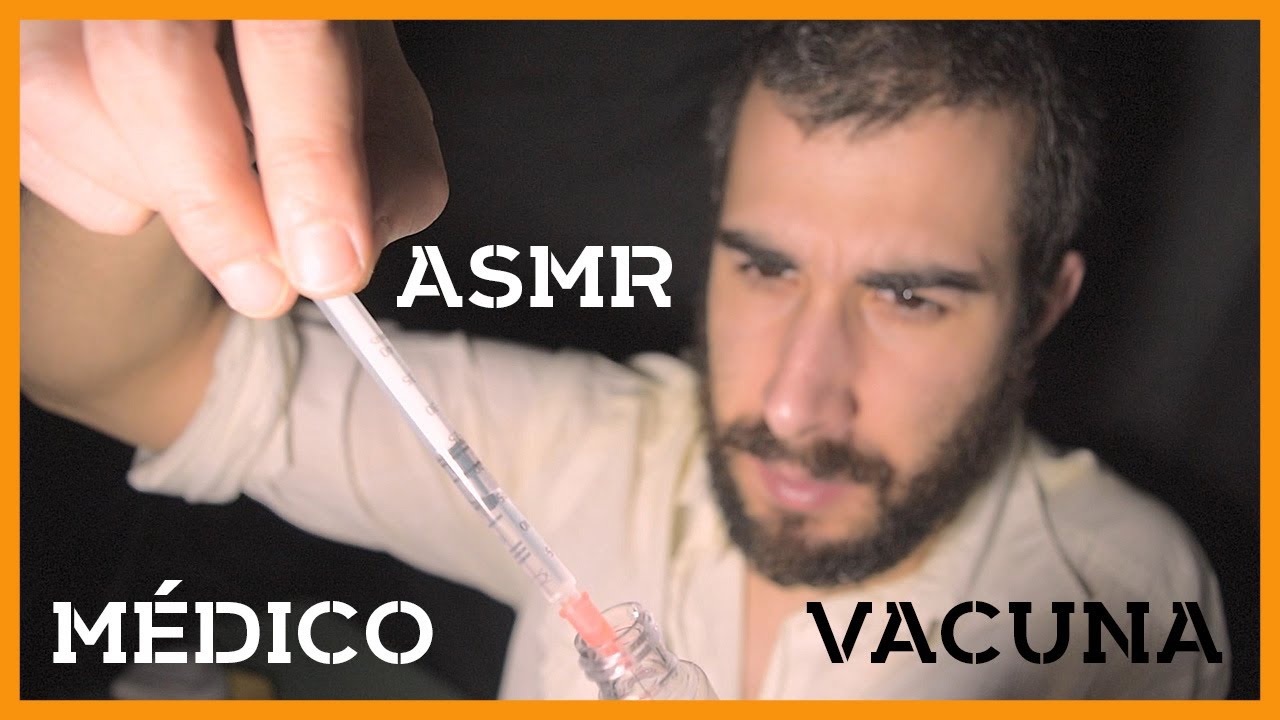 ✅ ASMR Te Pongo la Vacuna de la COVID-19 | ROLEPLAY Español 💉 | Vacuna Coronavirus
