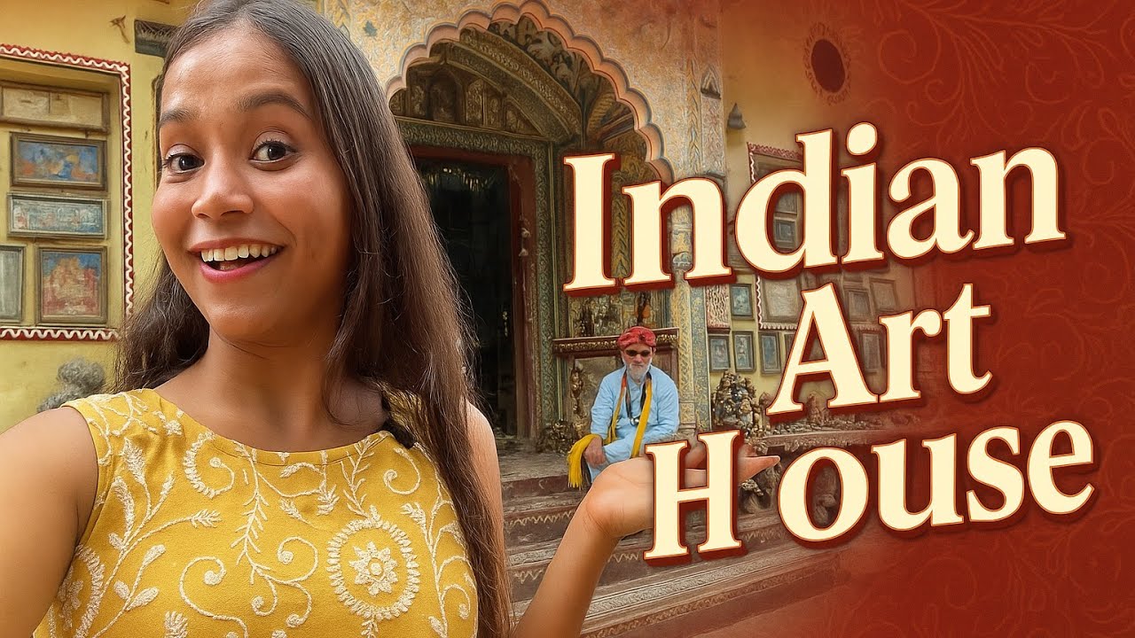 👉 “Exploring 100-Year-Old Indian Art House 🏛 | Rajasthan Heritage Vlog | Hidden Gems of India”