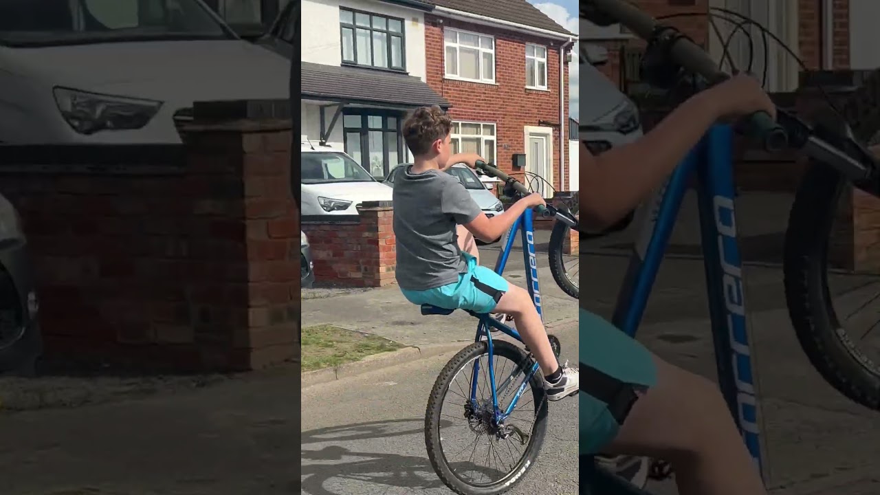 Don&rsquo;t mind me hair I was basically going flying before #littleharry15#bikelife #whewhen liemtb n